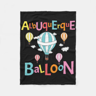 Albuquerque Ballon New Mexico Heißluftballon  Fleecedecke