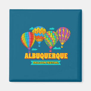 Albuquerque Ballonfest New Mexico Fiesta Magnet
