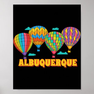 Albuquerque Ballonfest New Mexico Fiesta  Poster