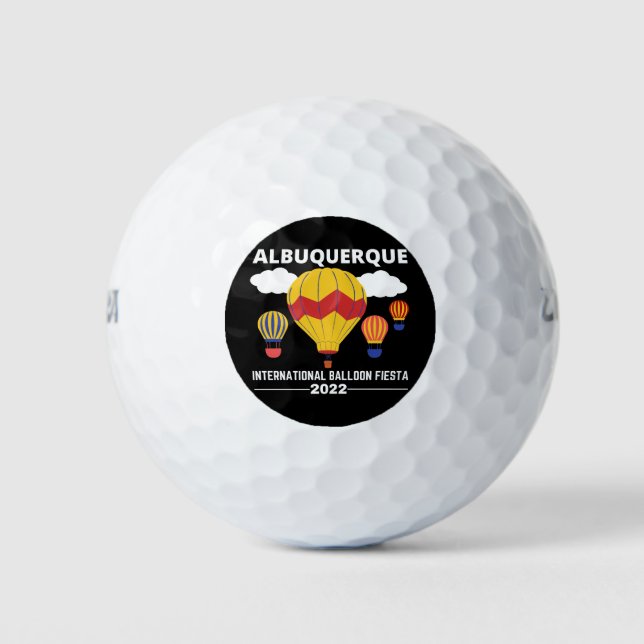 Albuquerque Balloon Fiesta 2022 Golfball (Vorderseite)