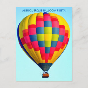ALBUQUERQUE BALLOON FIESTA POSTCARD POSTKARTE