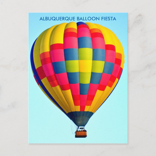 ALBUQUERQUE BALLOON FIESTA POSTCARD POSTKARTE (Vorderseite)