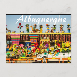 Albuquerque City in New Mexico Postkarte