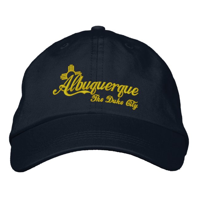 Albuquerque, die Herzogstadt Bestickte Kappe (Vorderseite)