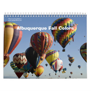 Albuquerque-Herbstfarben Kalender