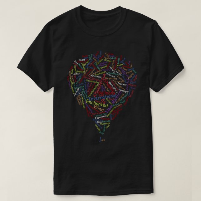 Albuquerque Hot Air Ballon Fiesta New Mexico Inte T-Shirt (Design vorne)