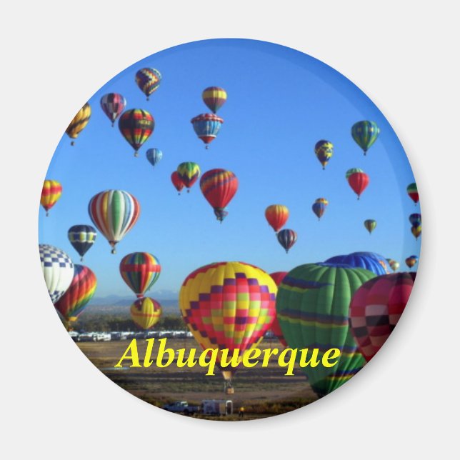 Albuquerque Kühlschrankmagnet (Vorne)