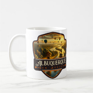 Albuquerque, New Mexico Antik Kaffeetasse