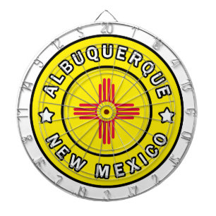 Albuquerque New Mexico Dartscheibe