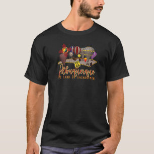 Albuquerque New Mexico Highway 66 Hot Air Ballon T-Shirt