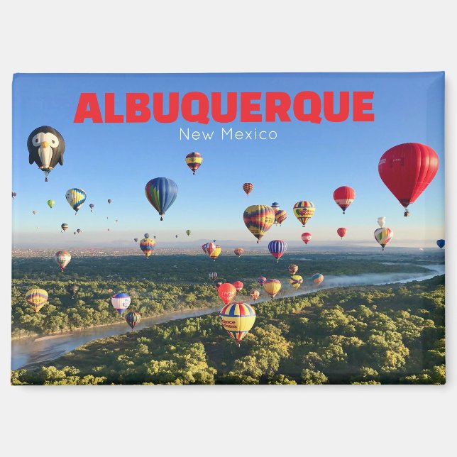 Albuquerque New Mexico Magnet Balloon Festival (Recto)