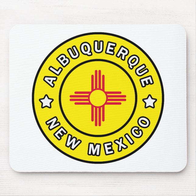 Albuquerque New Mexico Mousepad (Vorne)