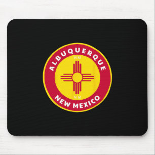 Albuquerque New Mexico Nm Zia-Flagge Stolz Dge Sou Mousepad