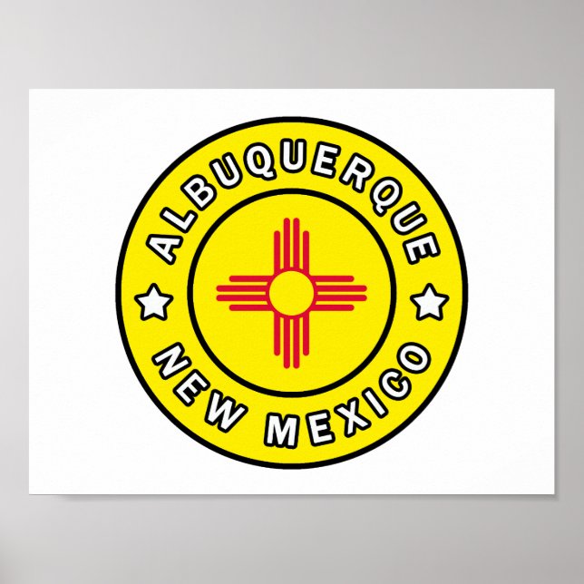 Albuquerque New Mexico Poster (Vorne)
