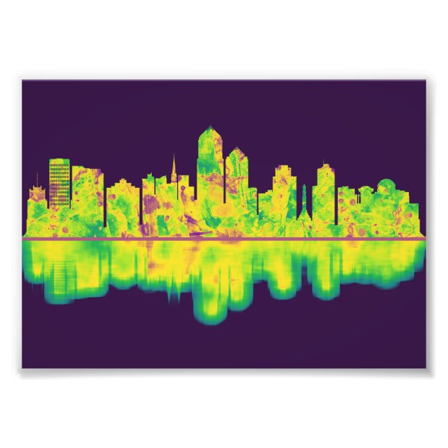 Albuquerque New Mexico Skyline Fotodruck (Vorne)