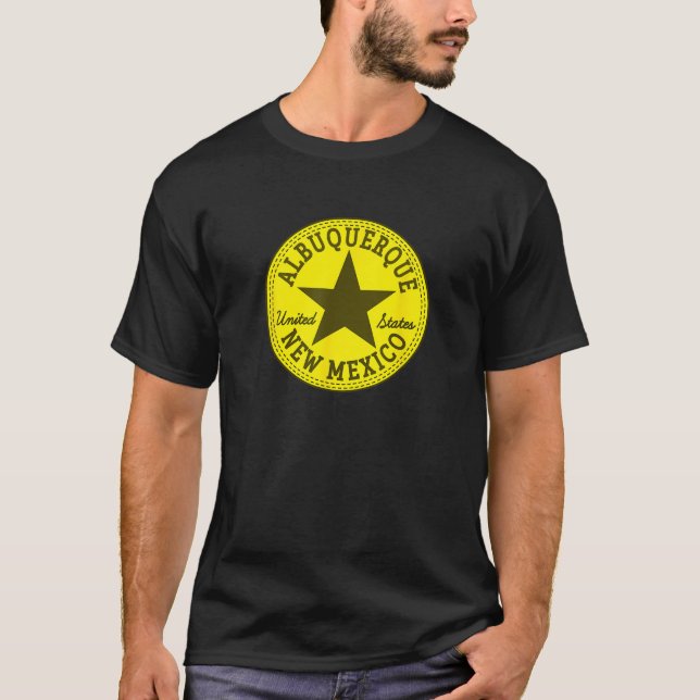 ALBUQUERQUE New Mexico USA Staaten T-Shirt (Vorderseite)