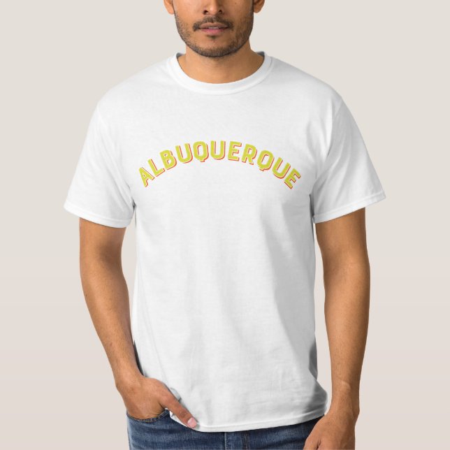 Albuquerque, New Mexico Vintage Arch T-Shirt (Vorderseite)