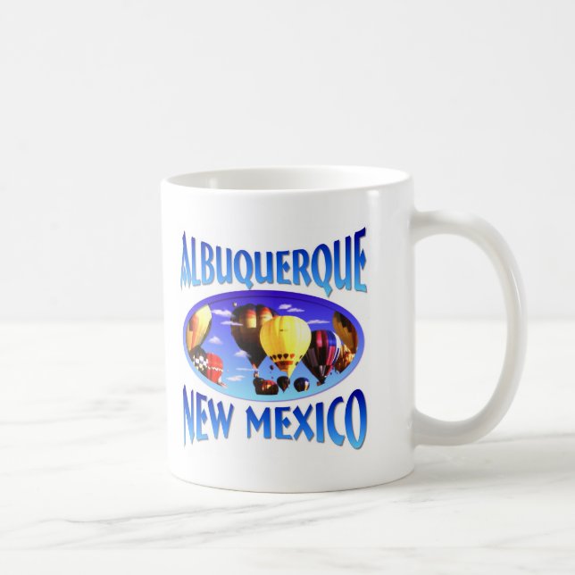 Albuquerque-New Mexiko Kaffeetasse (Rechts)