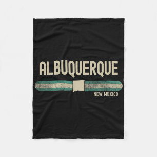 Albuquerque Nm New Mexico Reise &amp; 80er Stil  Fleecedecke
