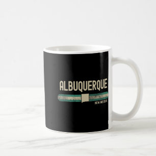 Albuquerque Nm New Mexico Reise & 80er Stil Kaffeetasse