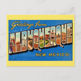 Albuquerque NM Vintage-Gruß Postkarte