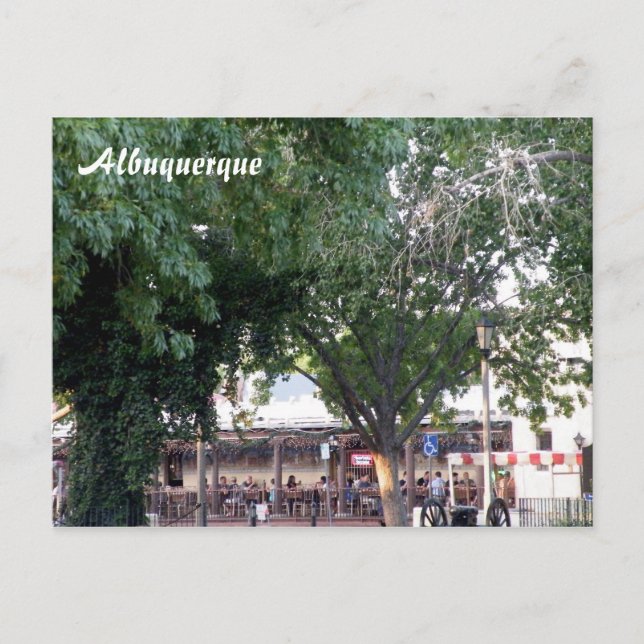 Albuquerque Postkarte (Vorderseite)
