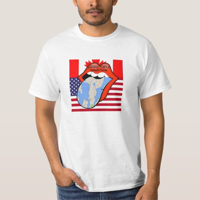Alburgh Zunge-Marathon-T - Shirt (Vorderseite)