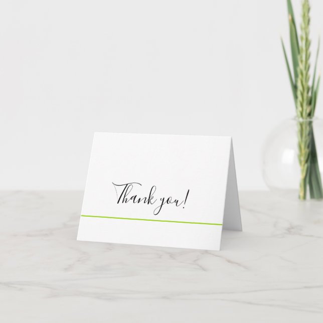 ALCA Vielen Dank, Notecards (Vorderseite)