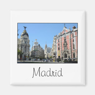 Alcala und Gran über, Madrid-Magnet Magnet