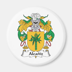 Alcaniz Familienwappen Magnet