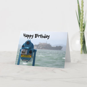 Alcatraz Ansicht Karte