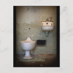 Alcatraz Gefängniszelle Postkarte