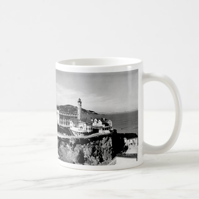 Alcatraz Insel-Leuchtturm Kaffeetasse (Rechts)