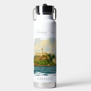 Alcatraz-Insel – San Francisco Reiseziel Trinkflasche