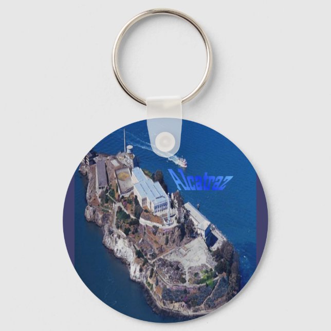 Alcatraz Island (prision) keychain Schlüsselanhänger (Vorderseite)