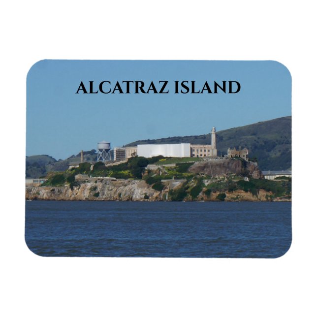 Alcatraz Island - San Francisco Foto Magnet (Horizontal)