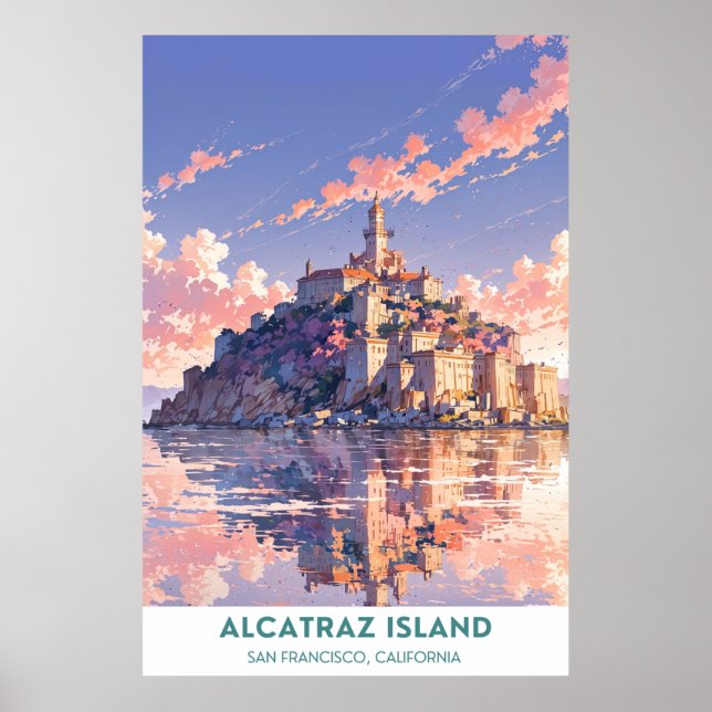 Alcatraz Island - San Francisco, Kalifornien Poster (Vorne)