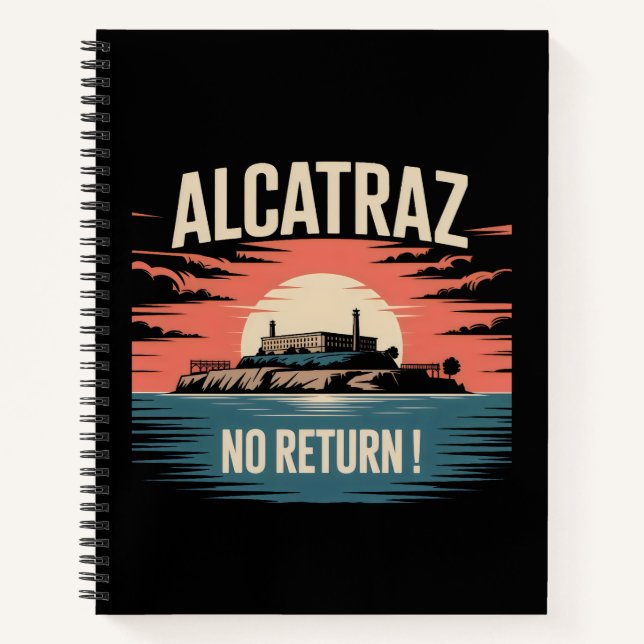 Alcatraz. Notizbuch (Vorderseite)