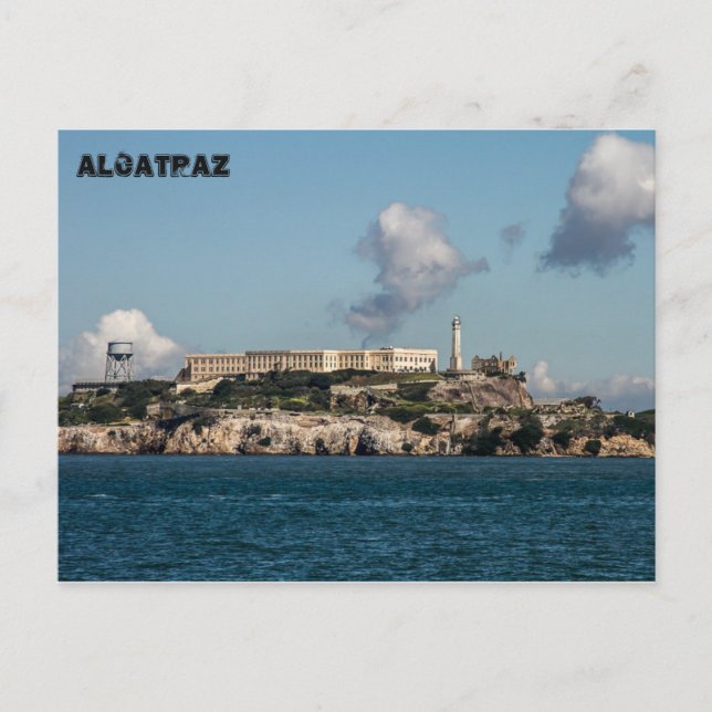 Alcatraz Postkarte (Vorderseite)
