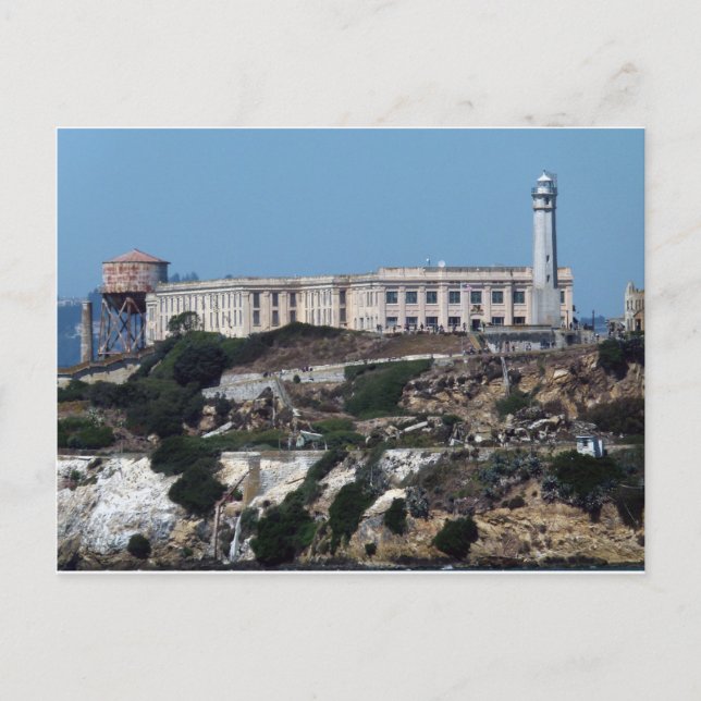 Alcatraz Postkarte (Vorderseite)
