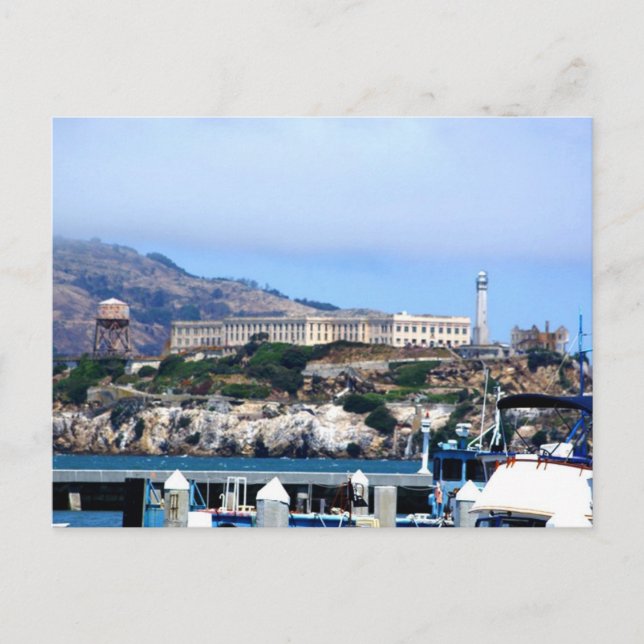 Alcatraz Postkarte (Vorderseite)