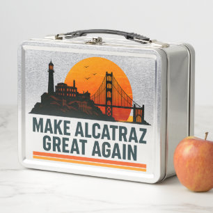 Alcatraz wieder großartig machen metall brotdose