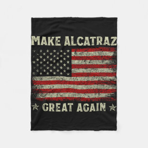 Alcatraz wieder großartig Trump Alcatraz Ret Fleecedecke