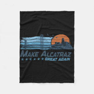 Alcatraz wieder großartig Trump Alcatraz Ret Fleecedecke