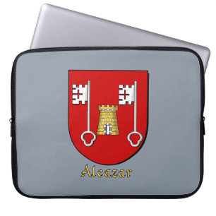 Alcazar-Familienschild Laptopschutzhülle