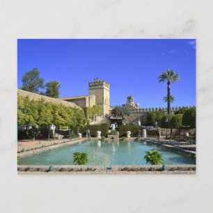Alcazar Gardens Cordoba Postkarte