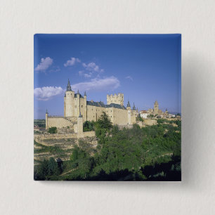 Alcazar, Segovia, Kastilien Leon, Spanien 2 Button