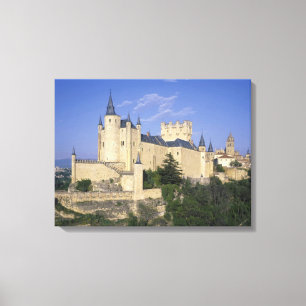 Alcazar, Segovia, Kastilien-León, Spanien Leinwanddruck
