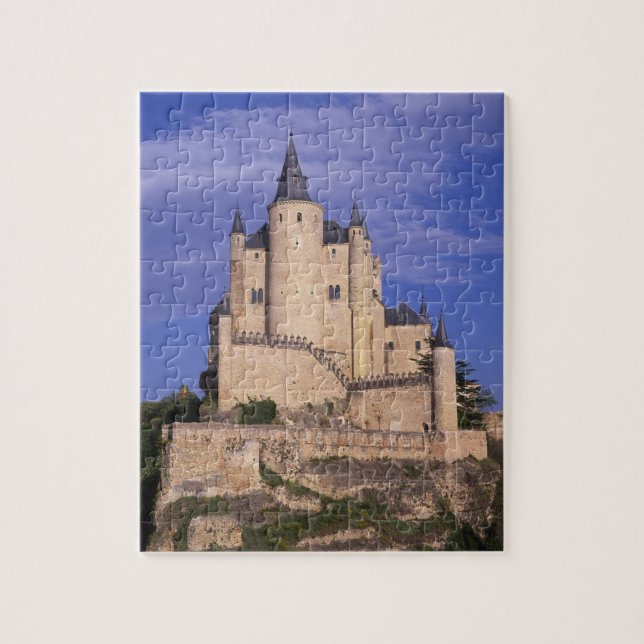 Alcazar, Segovia, Kastilien Leon, Spanien, Unesco (Vertikal)