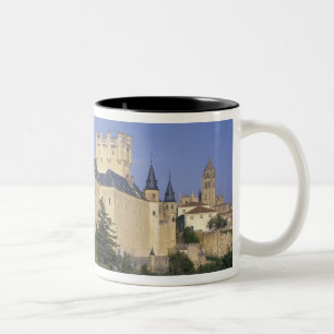 Alcazar, Segovia, Kastilien und León, Spanien Zweifarbige Tasse